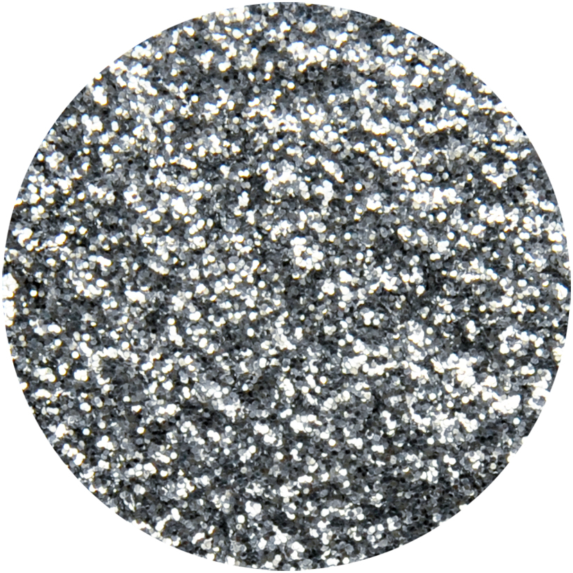 Bio Glitzer Silber (mittel)