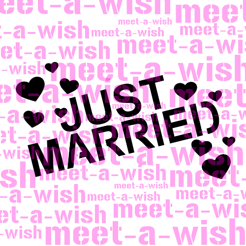 Just-MarriedxQ1Nuq8Wr8e0a Glitzertattoo und Airbrush Schablone - Just Married
