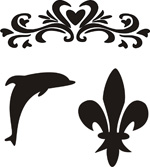 bf833e022d35f0eb71503ed8d600cd2b Glitzertattoo und Airbrush Schablone - Noblesse