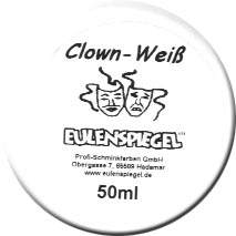 Clown-Weiß