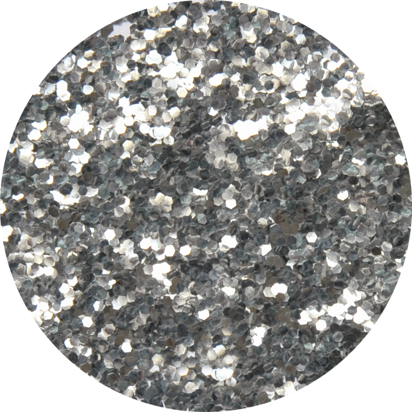 Bio Glitzer Silber (grob)