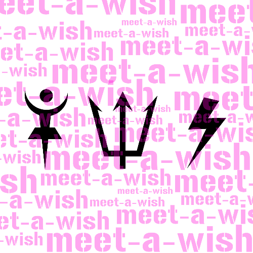 GirlPower2 Glitzertattoo und Airbrush Schablone - Girl Power