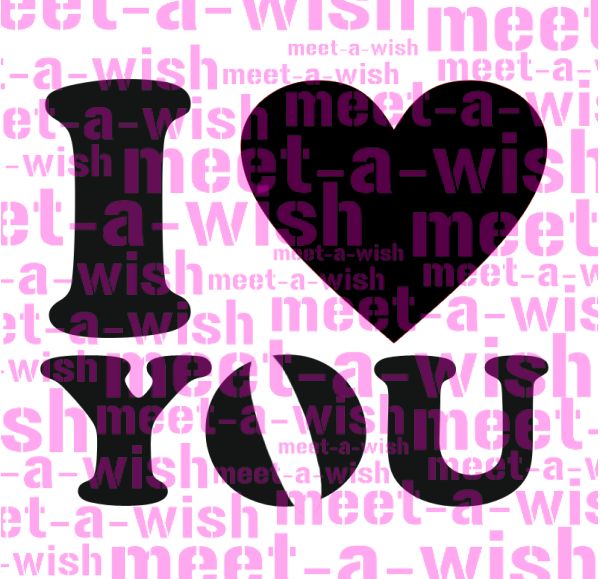 ILOVEYOU Glitzertattoo und Airbrush Schablone - I LOVE YOU