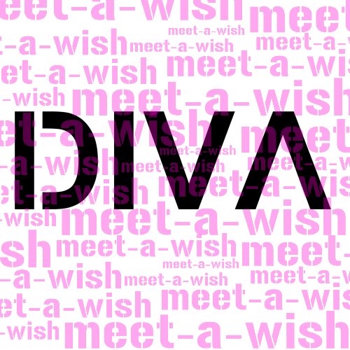 DIVA Glitzertattoo und Airbrush Schablone - DIVA