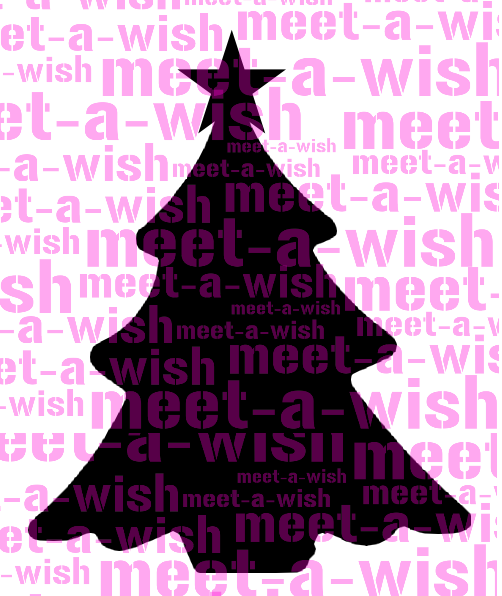 Weihnachtsbaum Glitzertattoo und Airbrush Schablone - Weihnachtsbaum