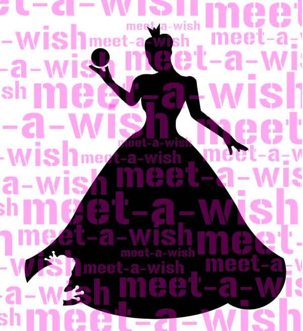 PrincessinFrosch Glitzertattoo und Airbrush Schablone - Prinzessin