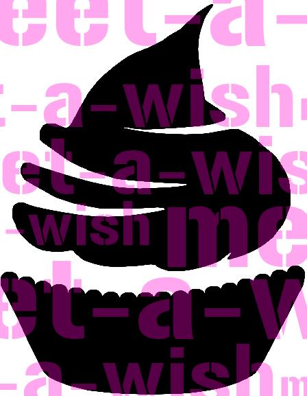 Muffin Glitzertattoo und Airbrush Schablone - Muffin