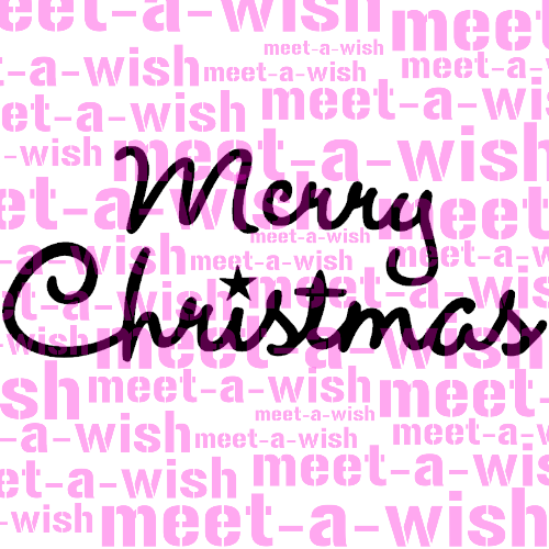 Merry-Christmas Glitzertattoo und Airbrush Schablone - Merry Christmas