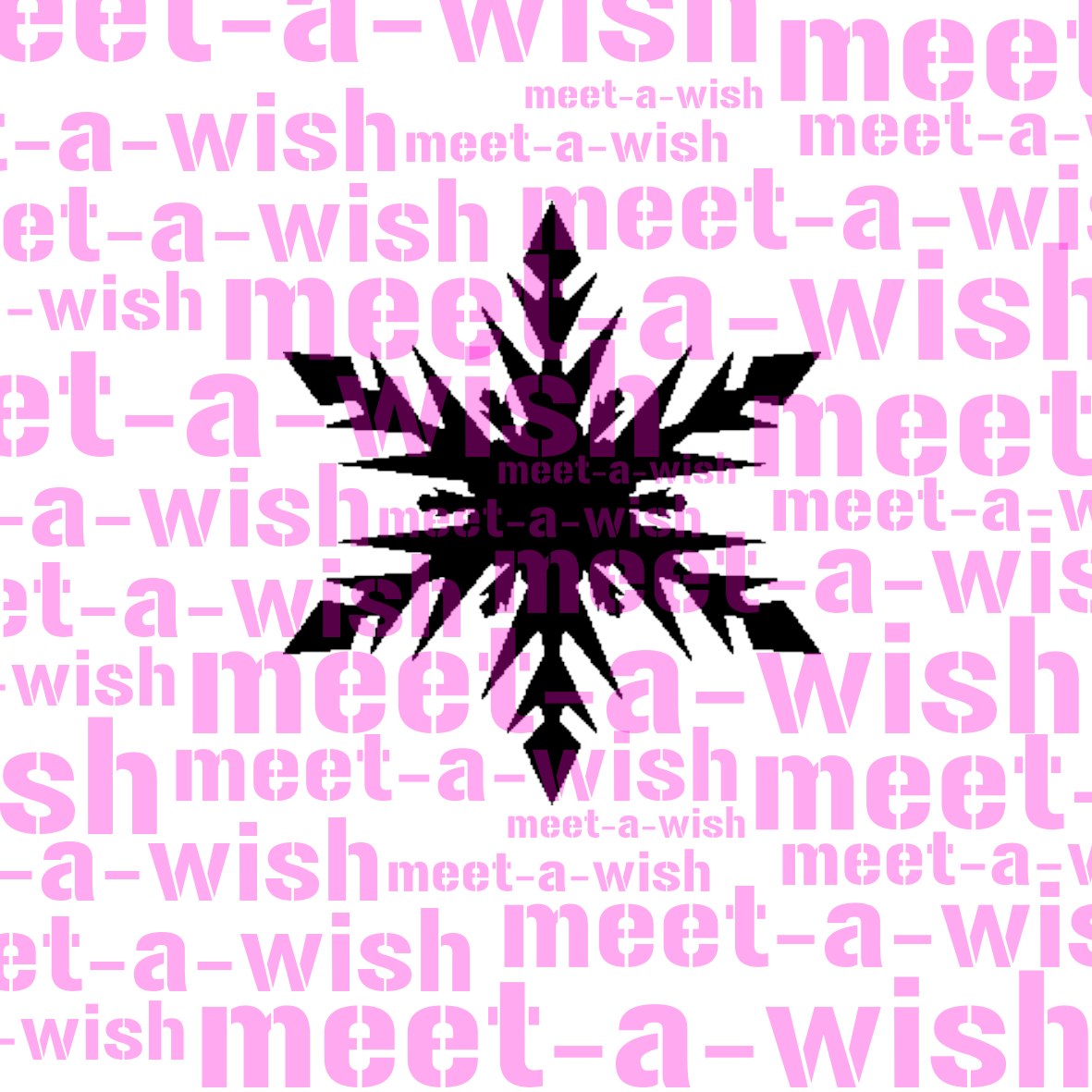 Snowflake2 Glitzertattoo und Airbrush Schablone - Schneeflocke