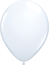 43802lge Luftballon - Ø 12,5cm - Weiß