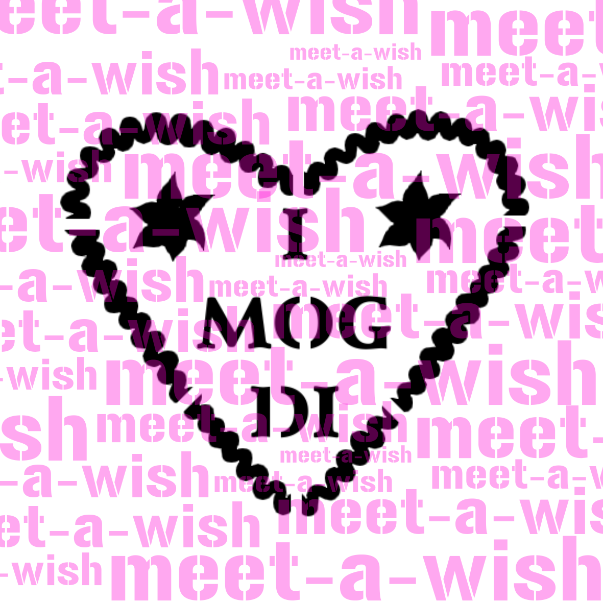 Imogdi Glitzertattoo und Airbrush Schablone - I MOG DI