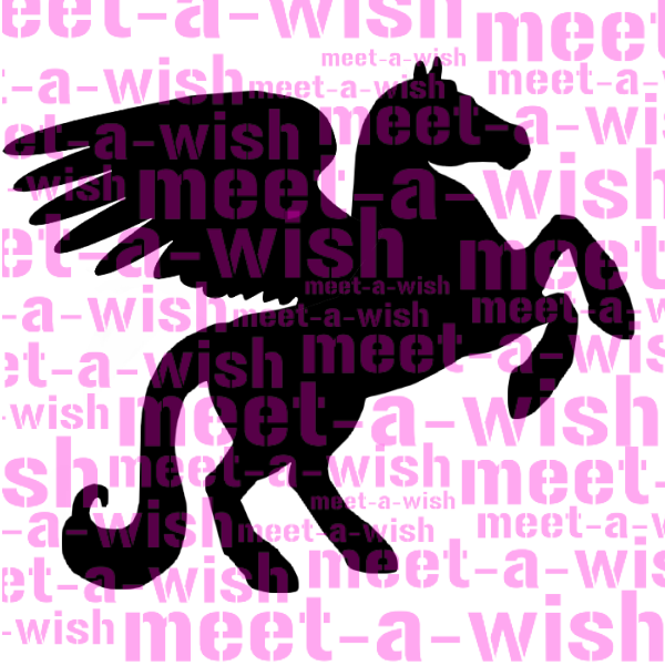 Pegasus-2 Glitzertattoo und Airbrush Schablone - Pegasus