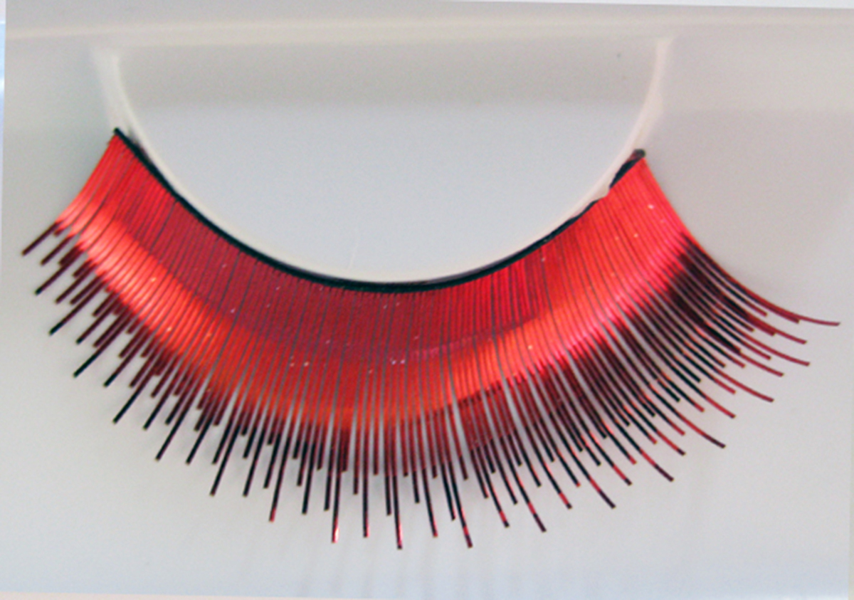 000069eDV2Ce3pRF4bc Wimpern Rot